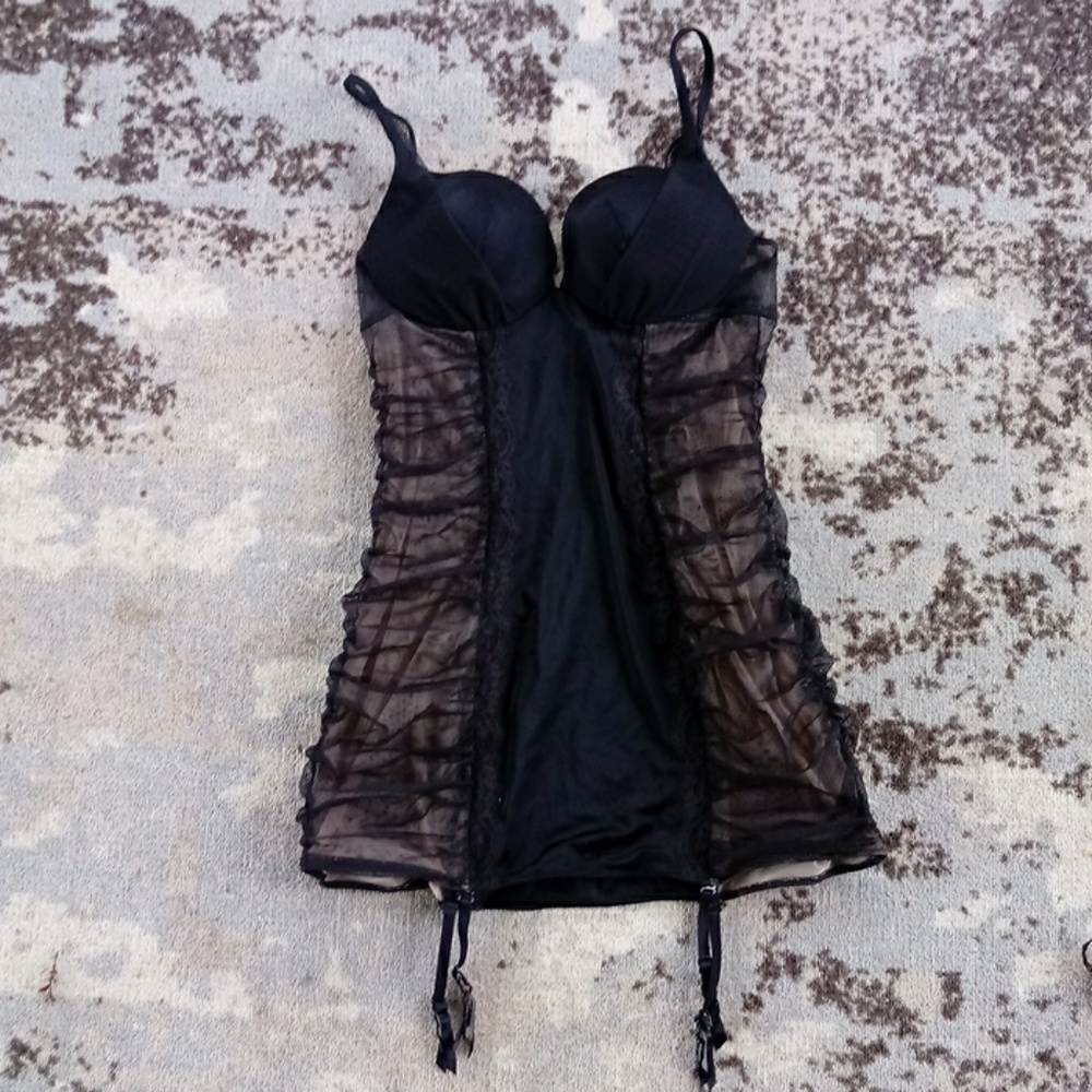 Victoria's Secret slip garter belt